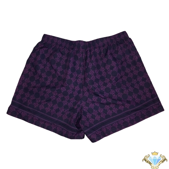 SHEIN Sumwon Men's Mid-Length Boxer Shorts - Size Large Geometric Pattern Lounge - Picture 4 of 7